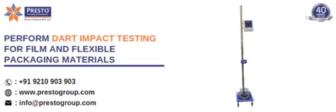 Perform Dart Impact Testing for Film and Flexible  